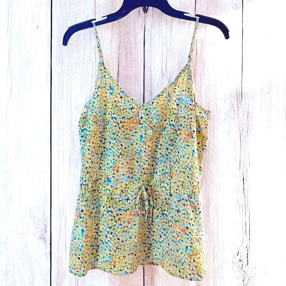 Twelfth Street by Cynthia Vincent Modern Bohemian Silk Cami